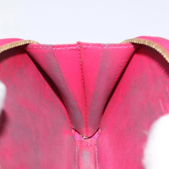 LOUIS VUITTON Vernis Rose Porte Monnaie Chapeau Coin Purse - Picture 15 of 16